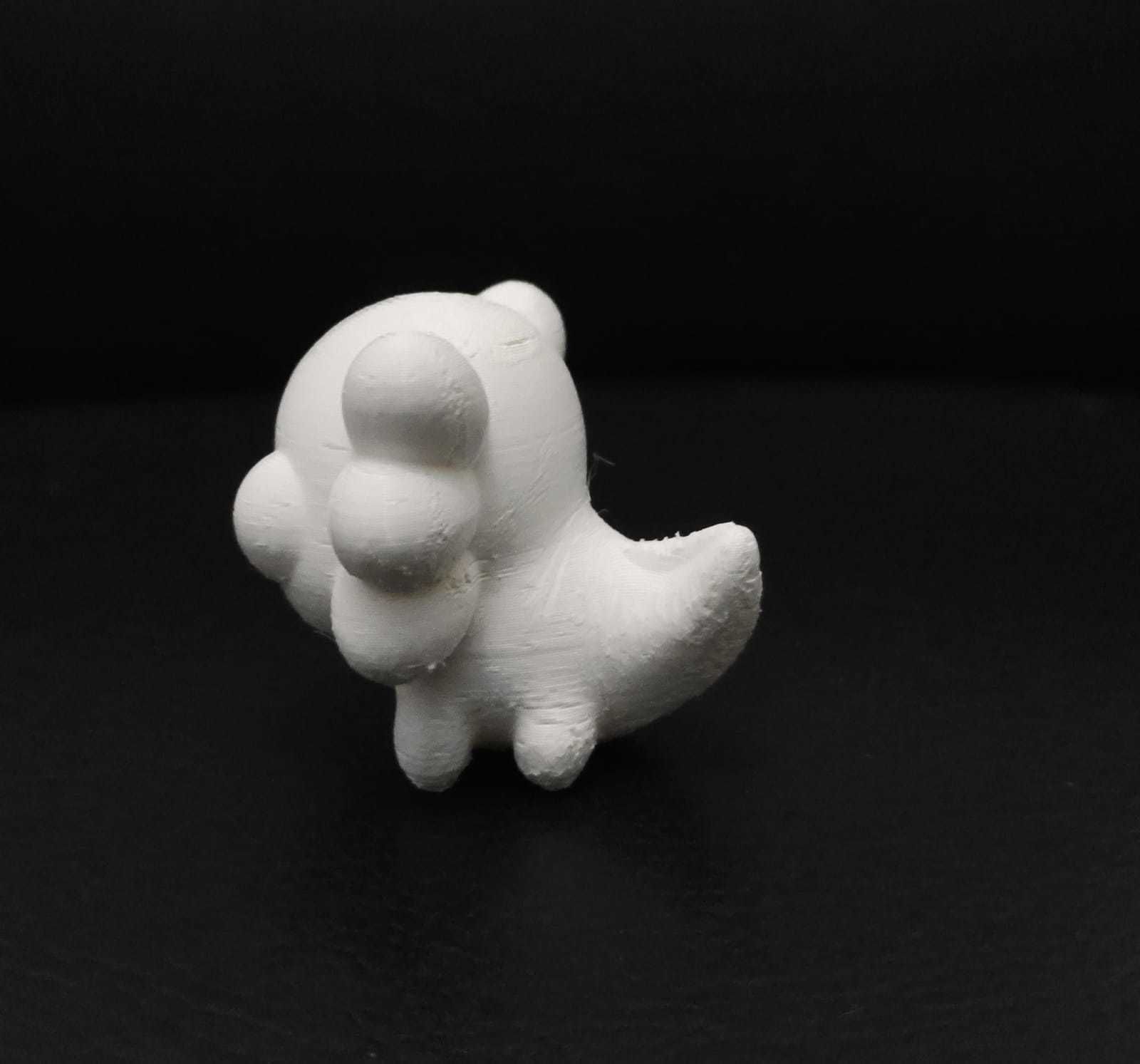 Axolotl Big Eyes 3D print model_4