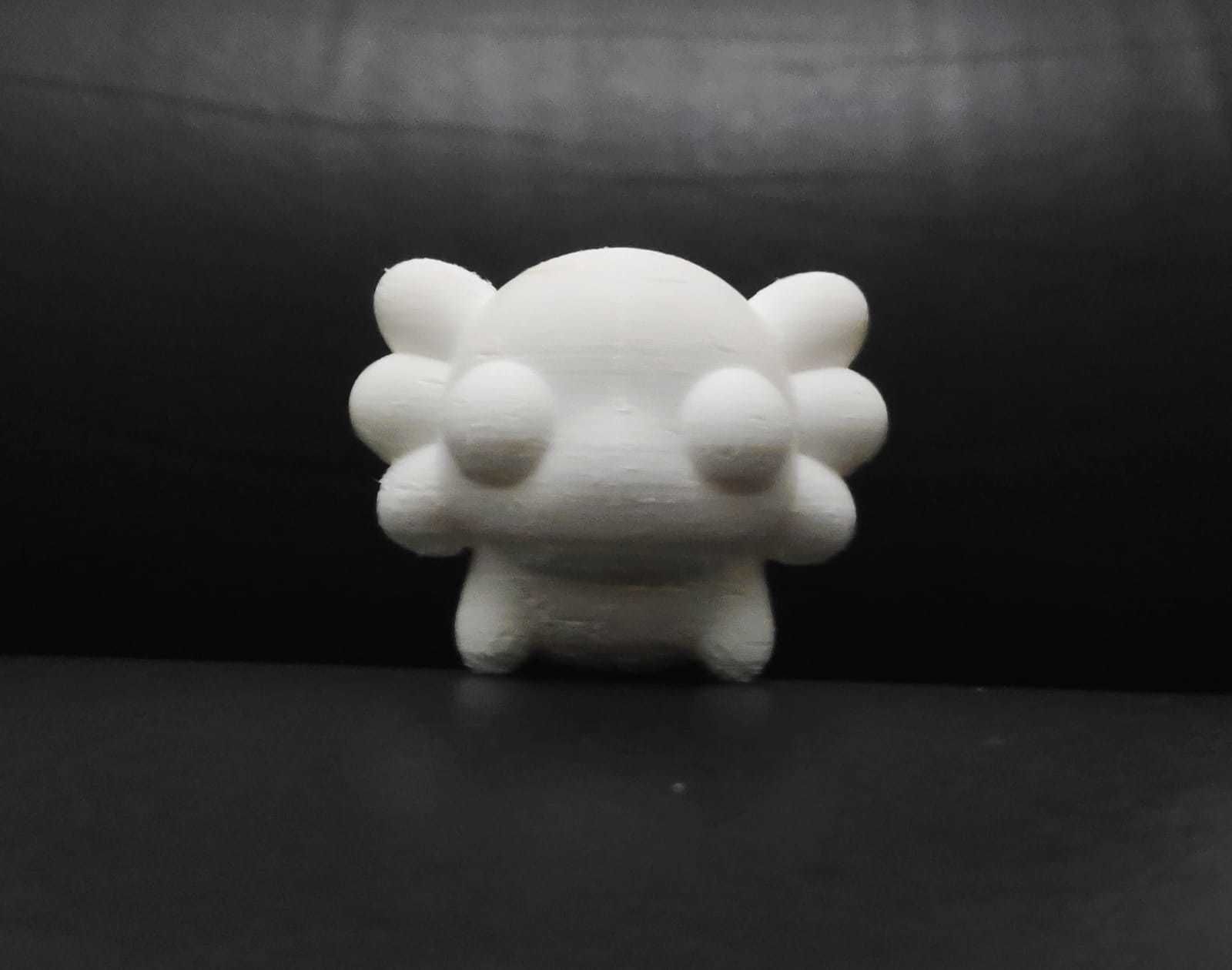 Axolotl Big Eyes 3D print model_3