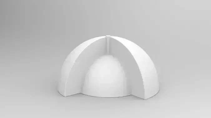 CONCRETE INCENSE BURNER 3D MODEL