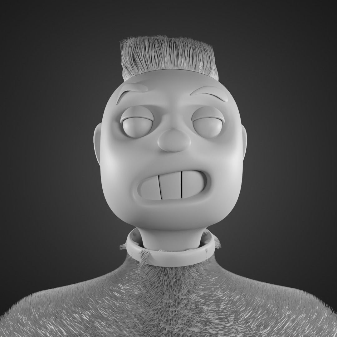 3D NFT Stylized Character  Free low-poly 3D model_5