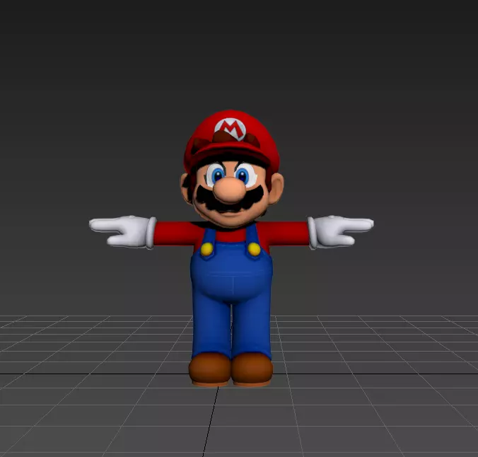 3D model Super Mario VR / AR / low-poly | CGTrader
