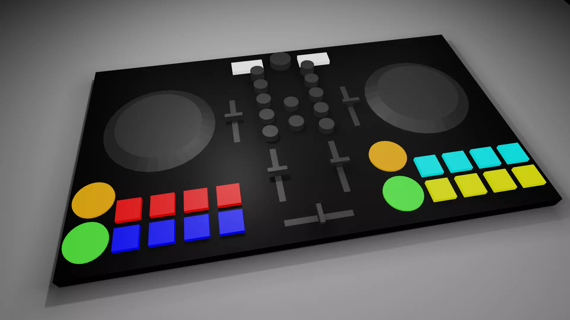 dj controller 3D model