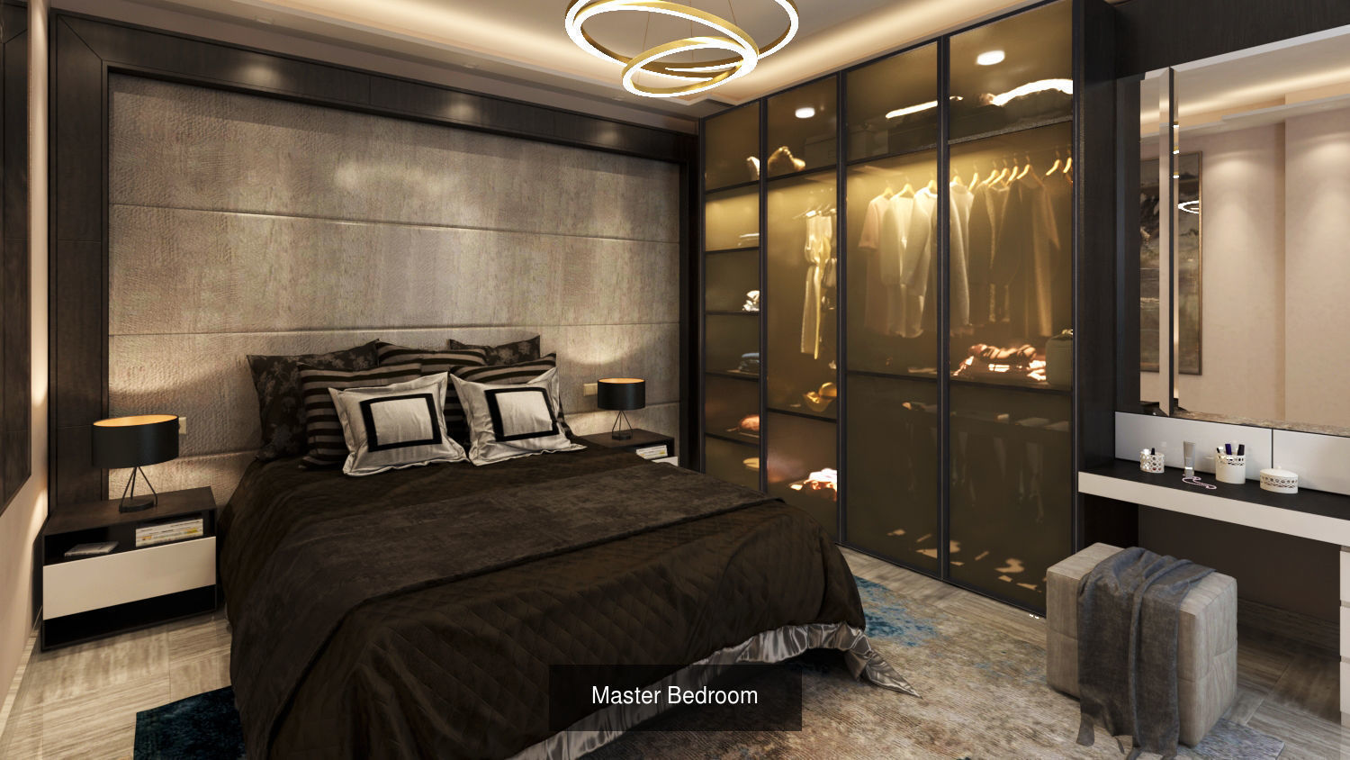 apartment interior design for modern 3D Model Collection_2