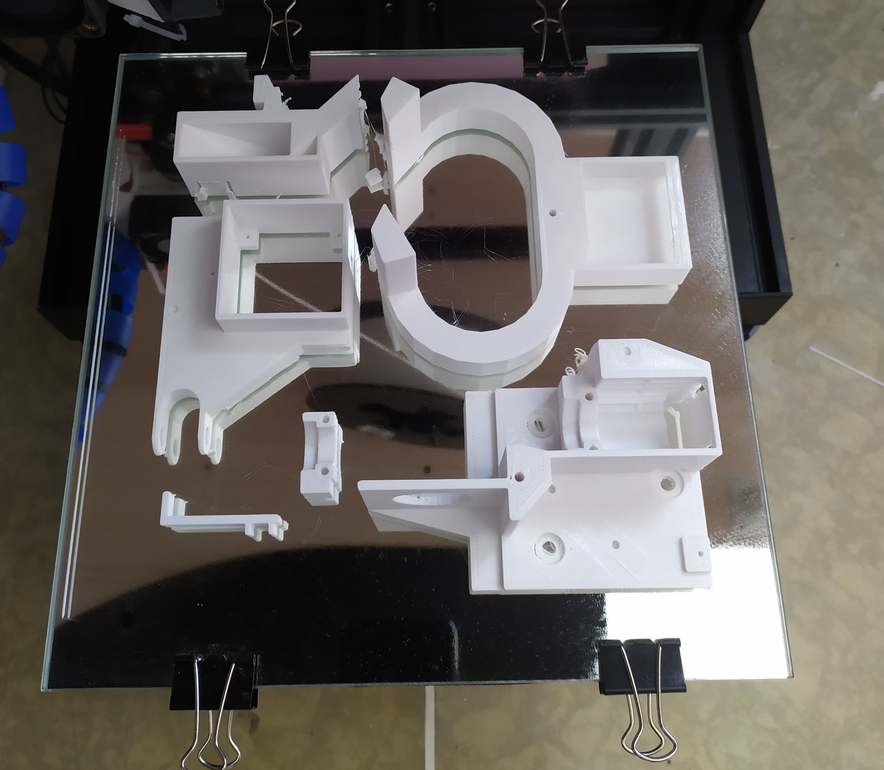 Ender 3 V6 hotend jigsaw and engine cooling extruder 3D print model_11
