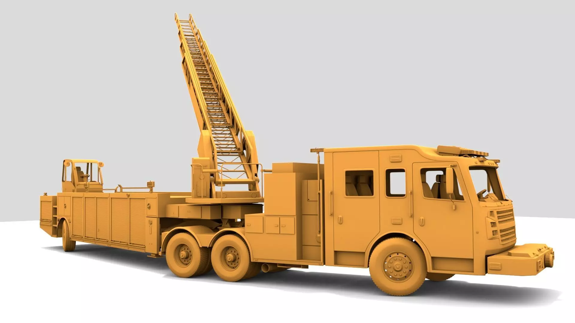 Firetruck RM TDA 3D model 3D model