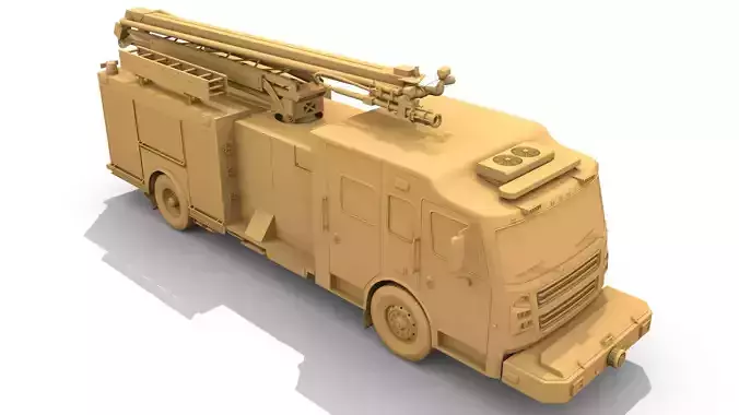 Firetruck RM Hret 3D model