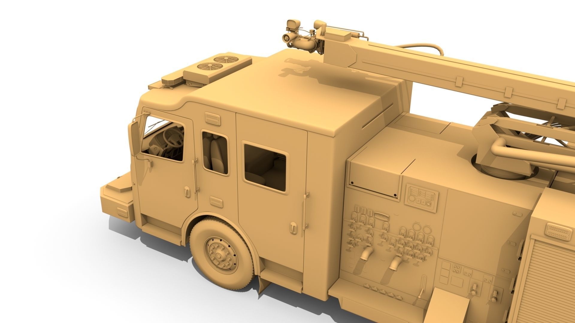 Firetruck RM Hret 3D model 3D model_9