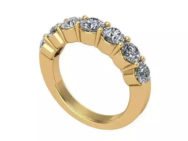 Golden Diamond Band 3D print model