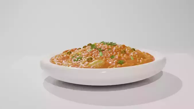 realistic food plate  dish