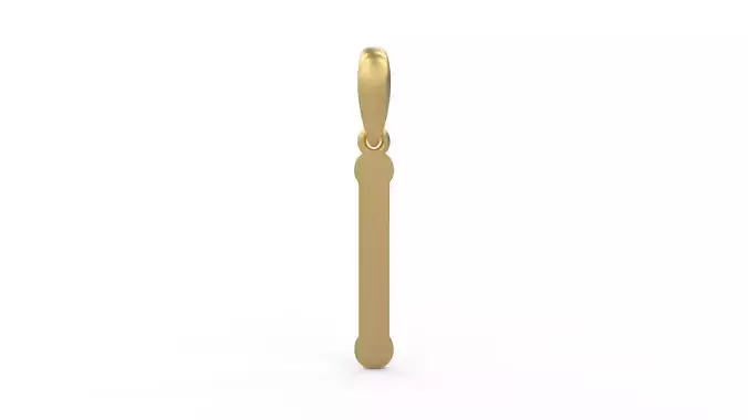 Initial Letters Pendant Quamaine I