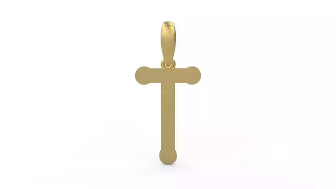 Initial Letters Pendant Quamaine T