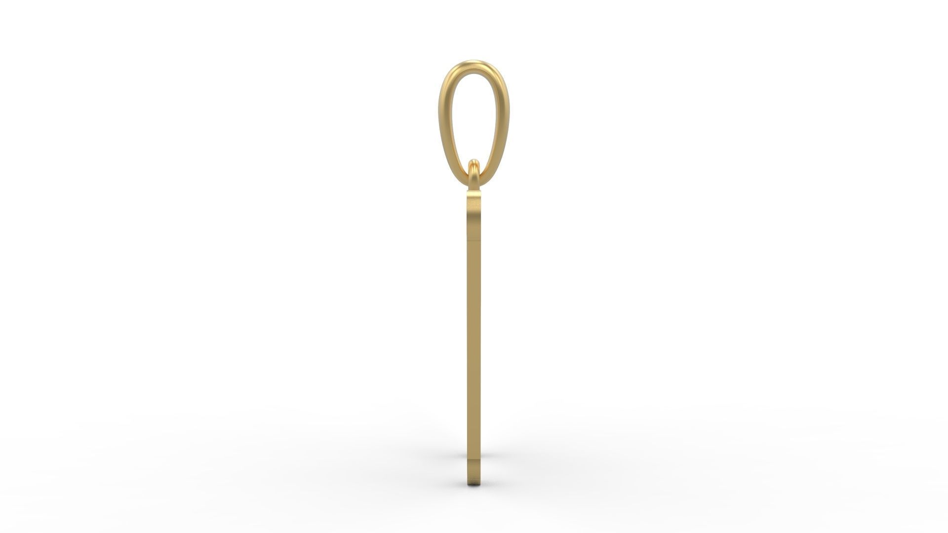 Initial Letters Pendant Quamaine W 3D print model_2