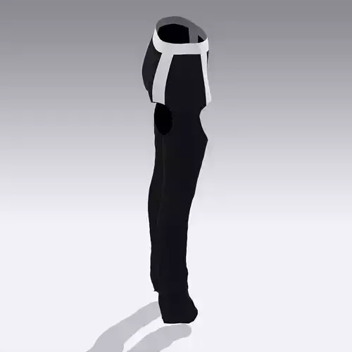 PANT BLACK MODERN LOOK STYLE 