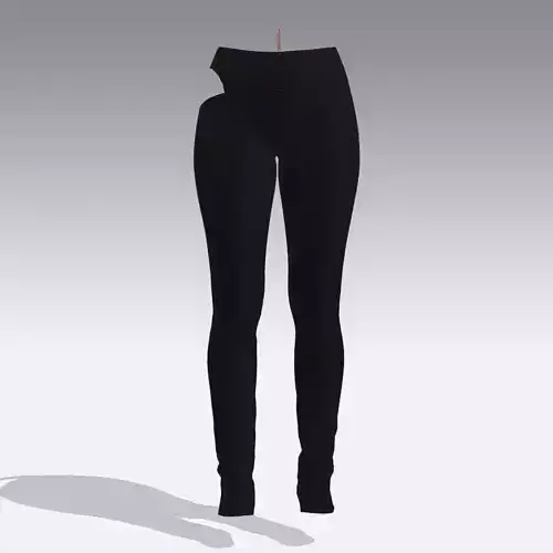 PANT BLACK MODERN LOOK STYLE LONG