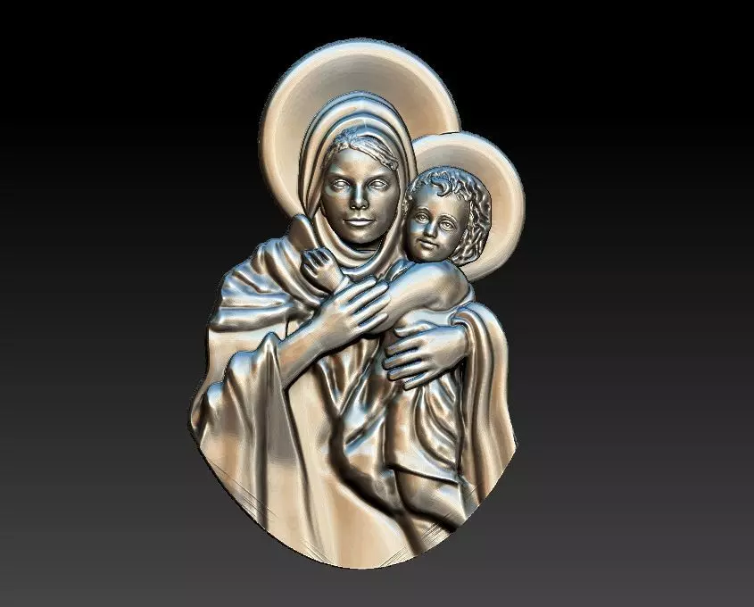 Mother Queen Mae Rainha 3D print model