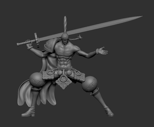 Cracker Bigmom Pirates of one Piece 3D print model