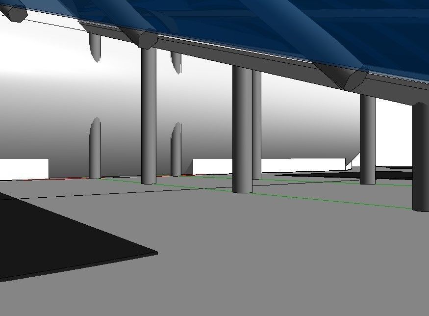 Sports stadium  compelete revit project 3D model_32