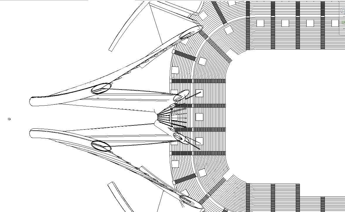 Sports stadium  compelete revit project 3D model_8