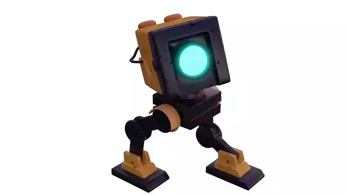 Simple Robot Free 3D model