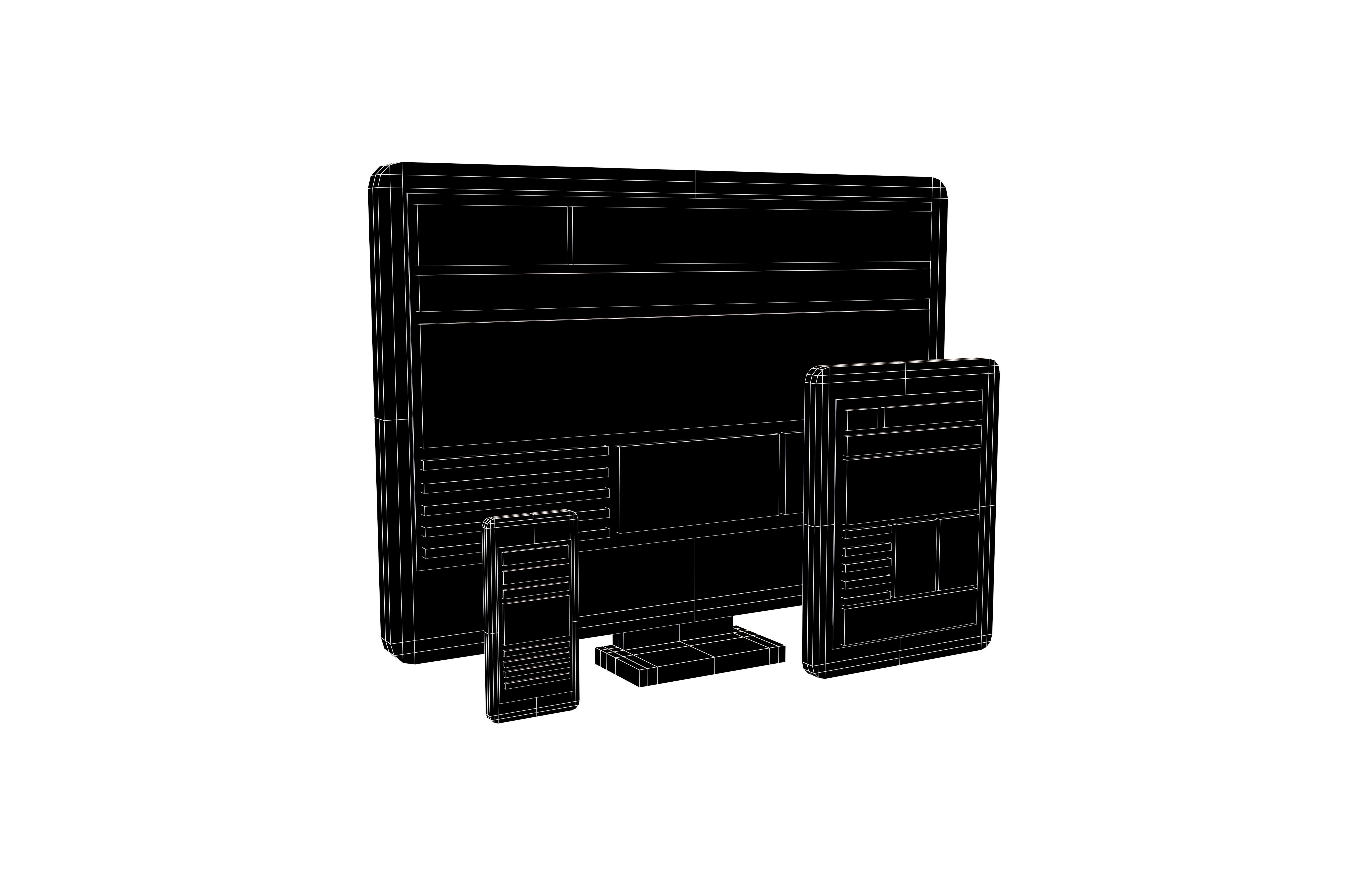Responsive Design Icon v1 004 Low-poly 3D model_5
