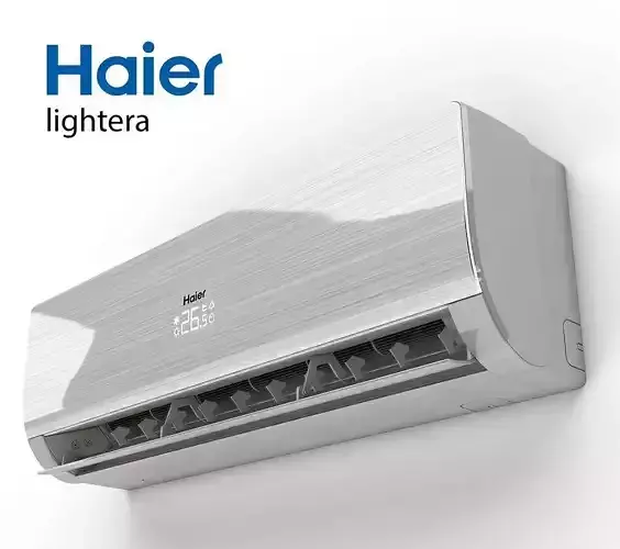 Aircondition two air conditioners on wall