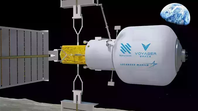 Starlab Space Station by Nanorack 3D model