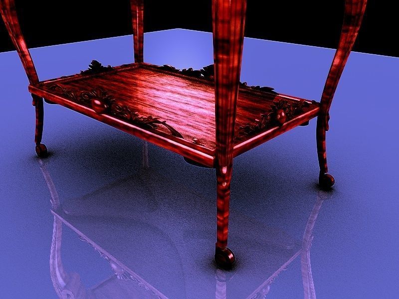 SERVICE CART 3D model_2