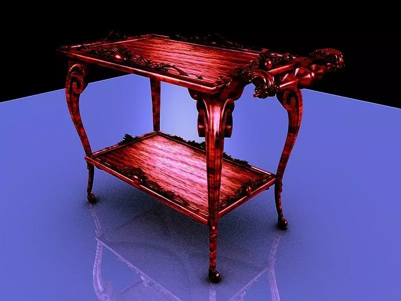 SERVICE CART 3D model_0