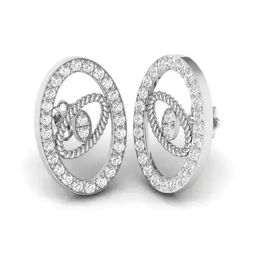 Classic Leaves Earring  3D print model