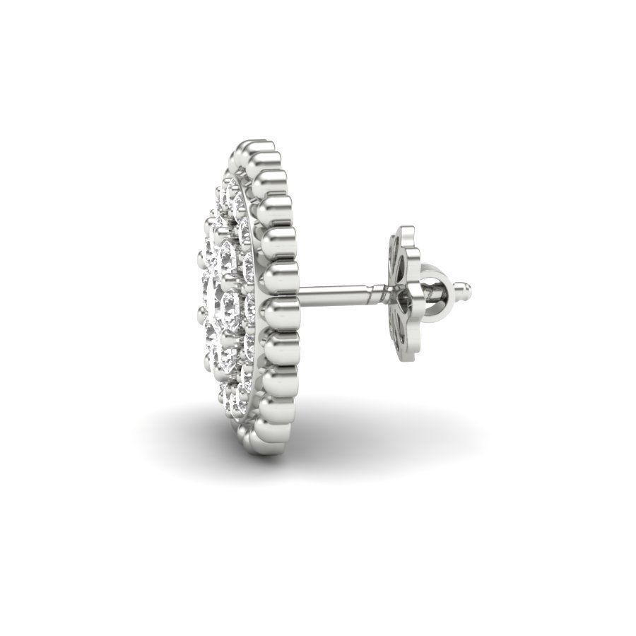 earrings unique design 3D print model_3