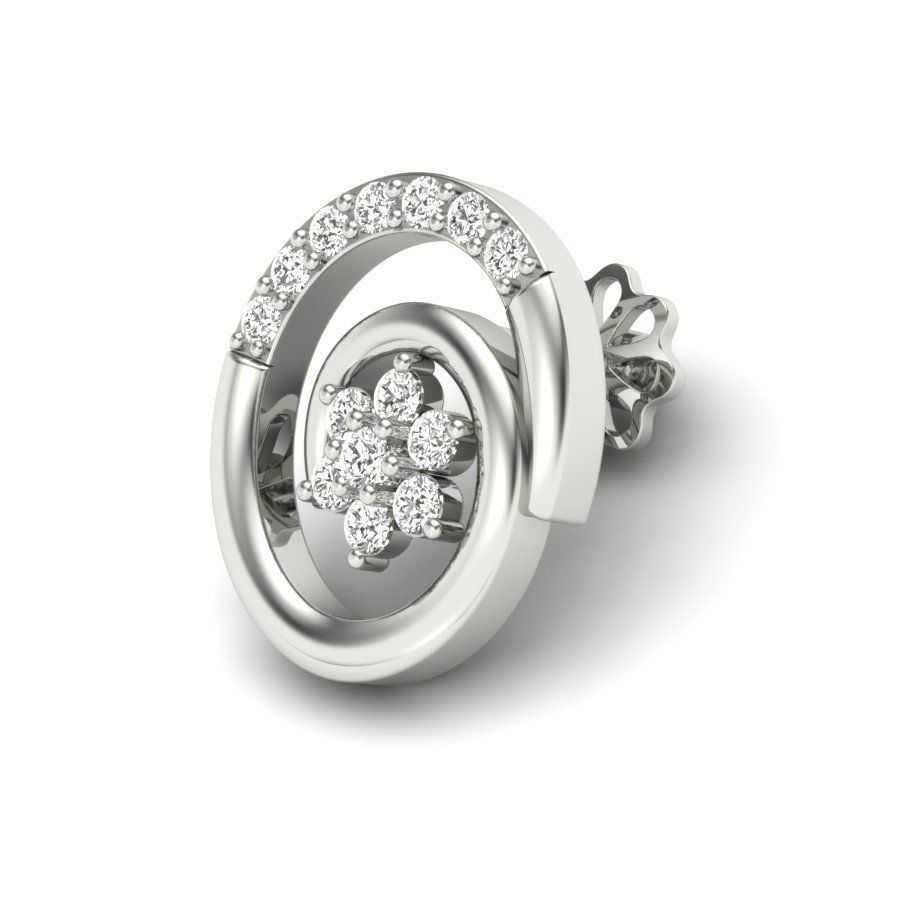 Chand Bali Earring 3D print model_4