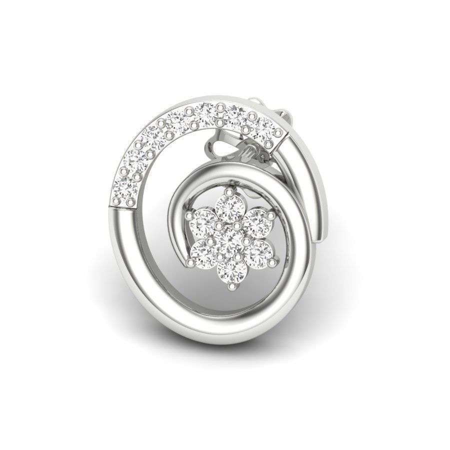 Chand Bali Earring 3D print model_2