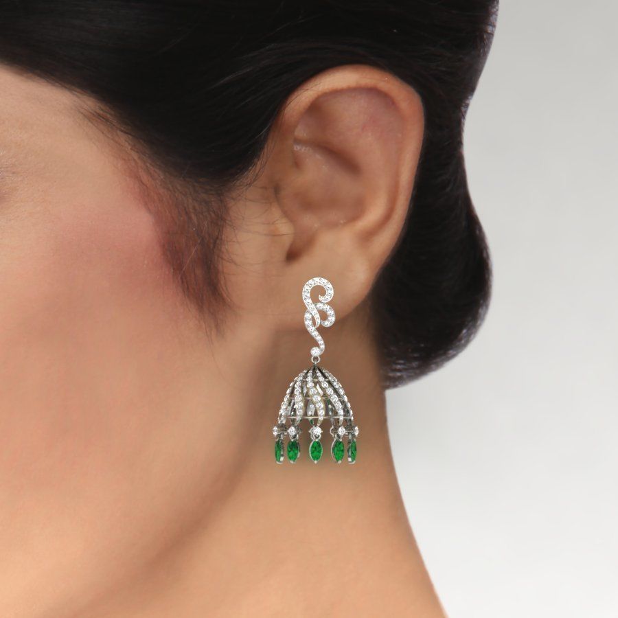 mobius earrings printable 3D print model_1