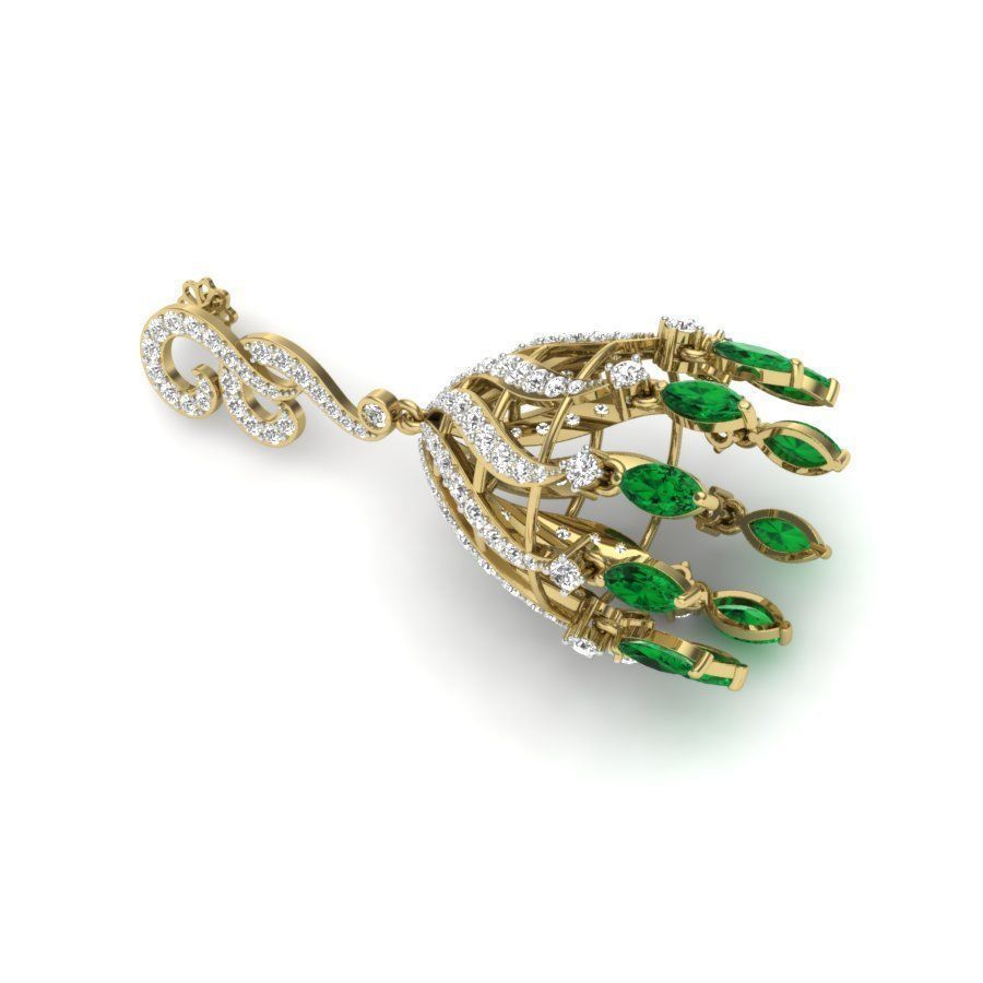 mobius earrings printable 3D print model_8