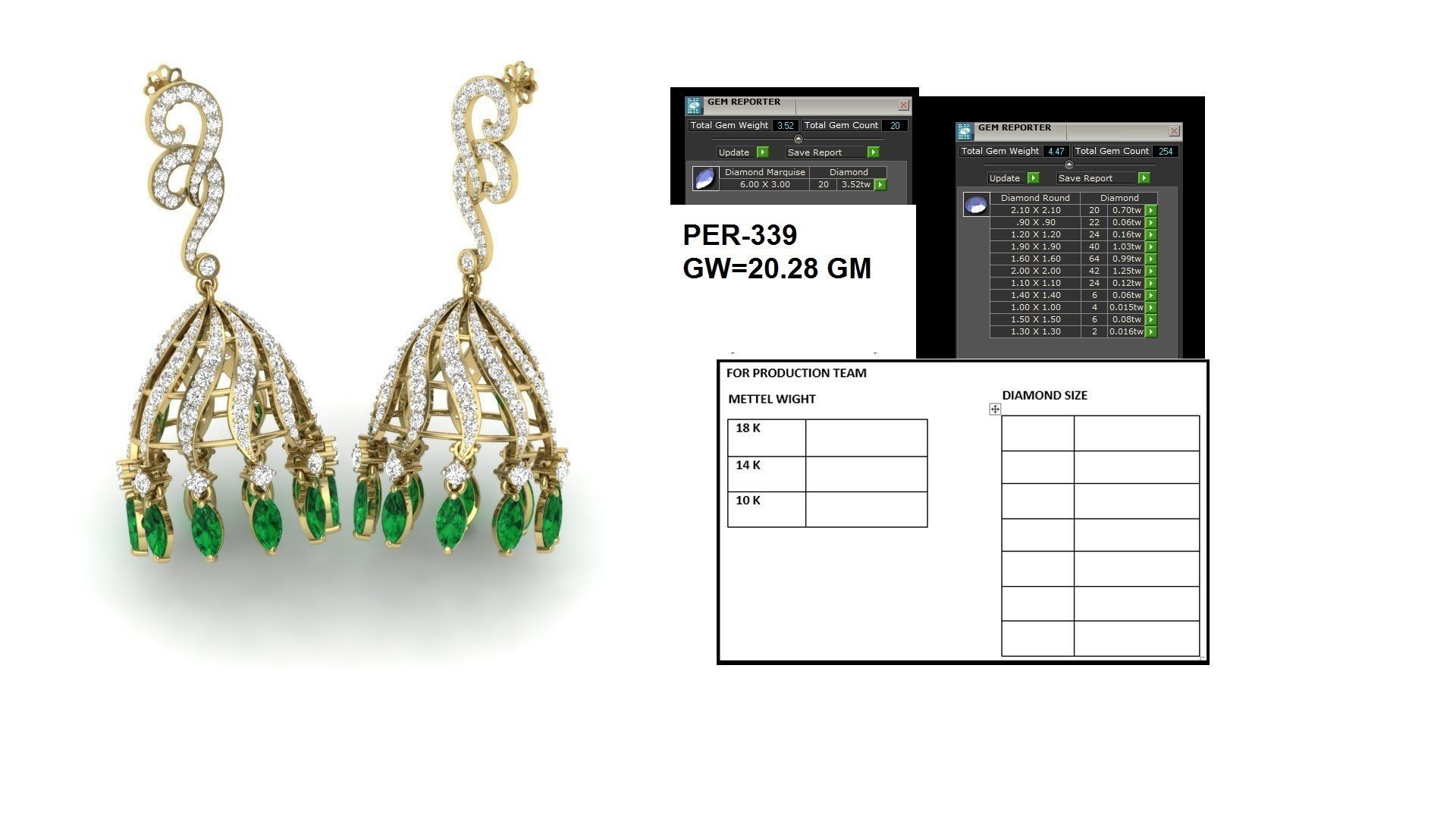 mobius earrings printable 3D print model_9