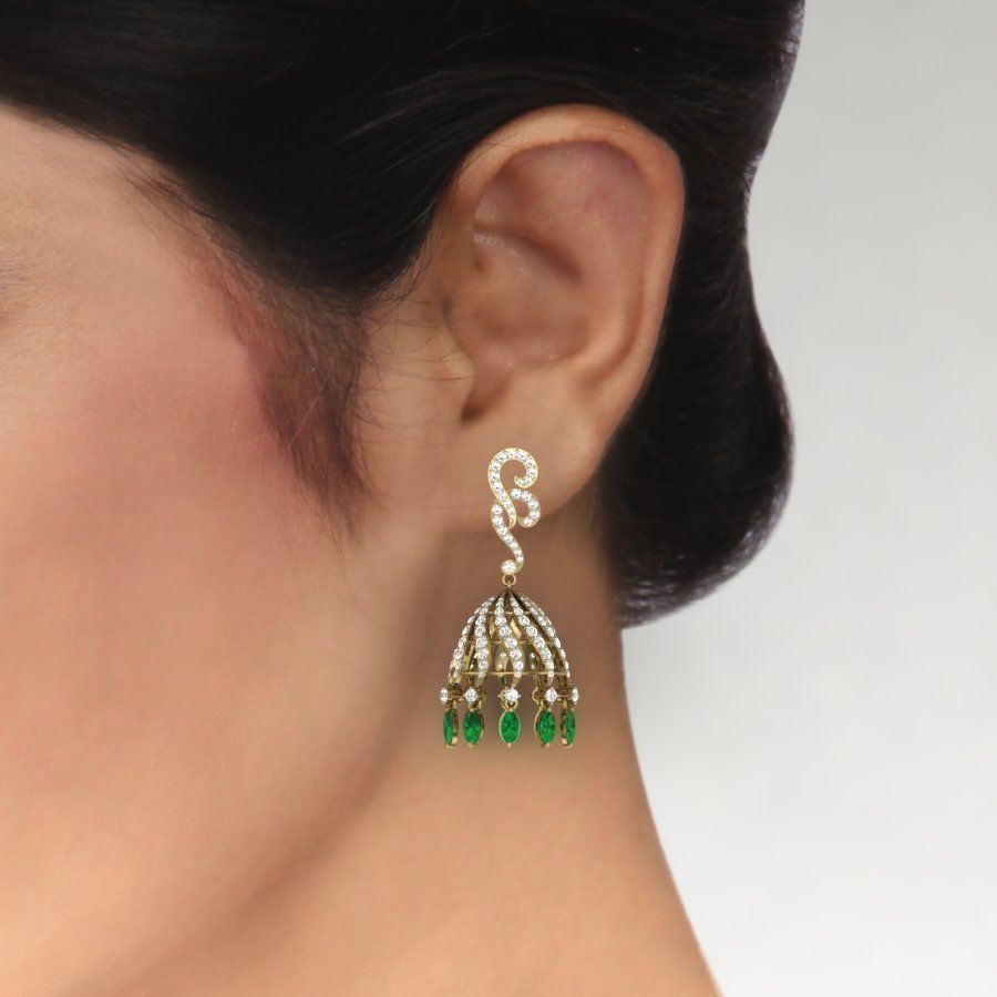 mobius earrings printable 3D print model_5