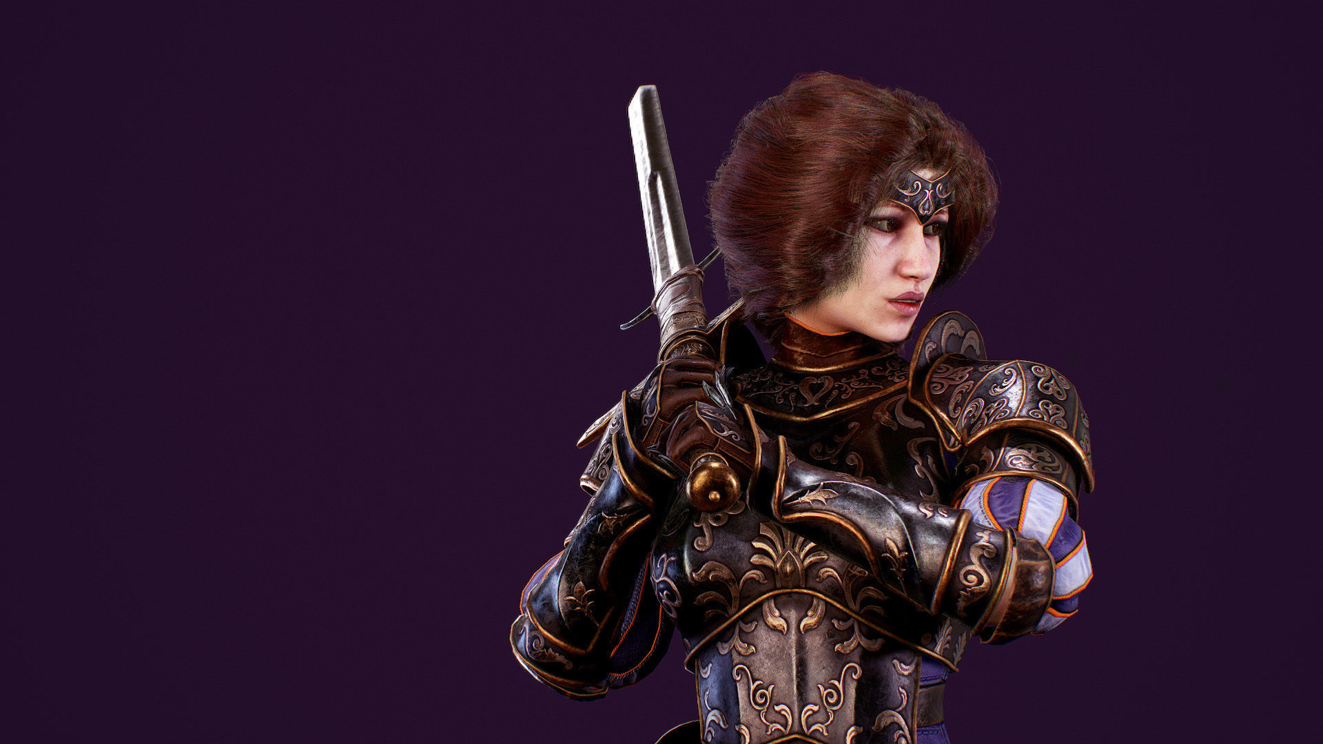 Adelaide Knight Low-poly 3D model_15