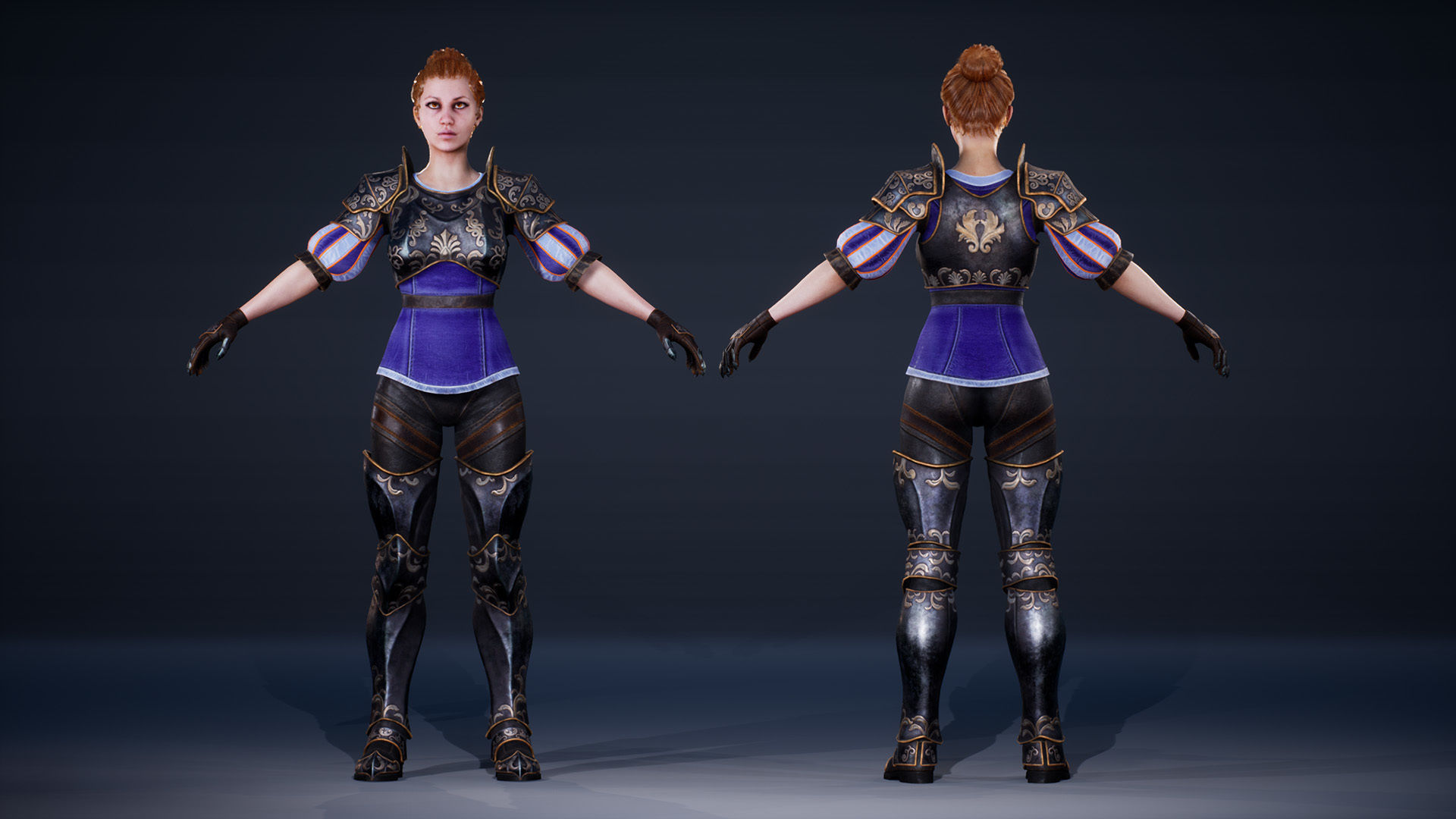 Adelaide Knight Low-poly 3D model_20