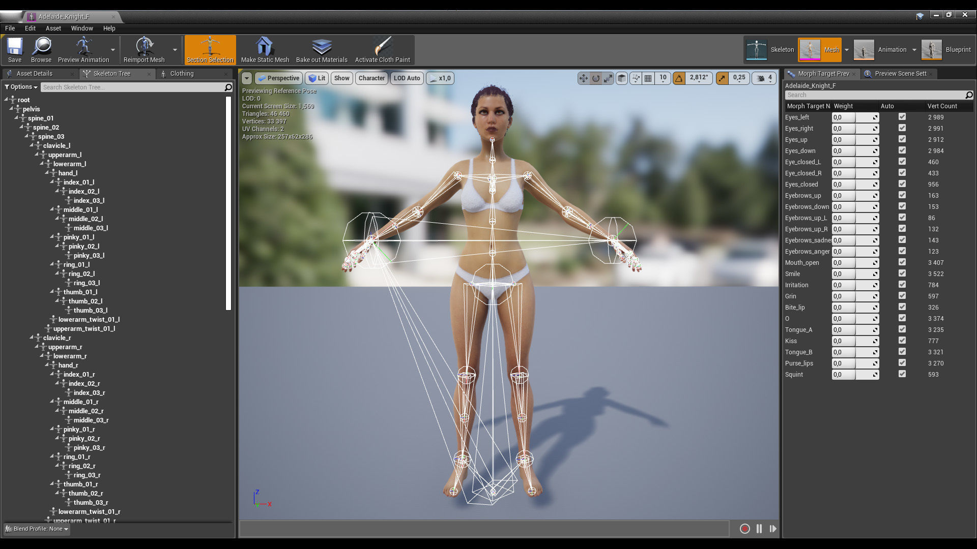 Adelaide Knight Low-poly 3D model_28