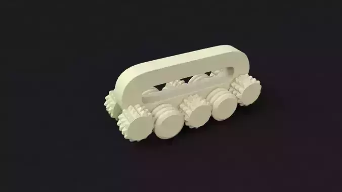 massager wheeled toy