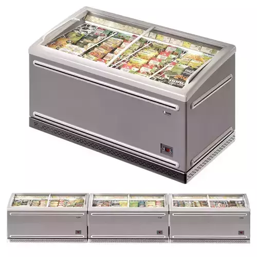 Freezer Refrigerator 3D model