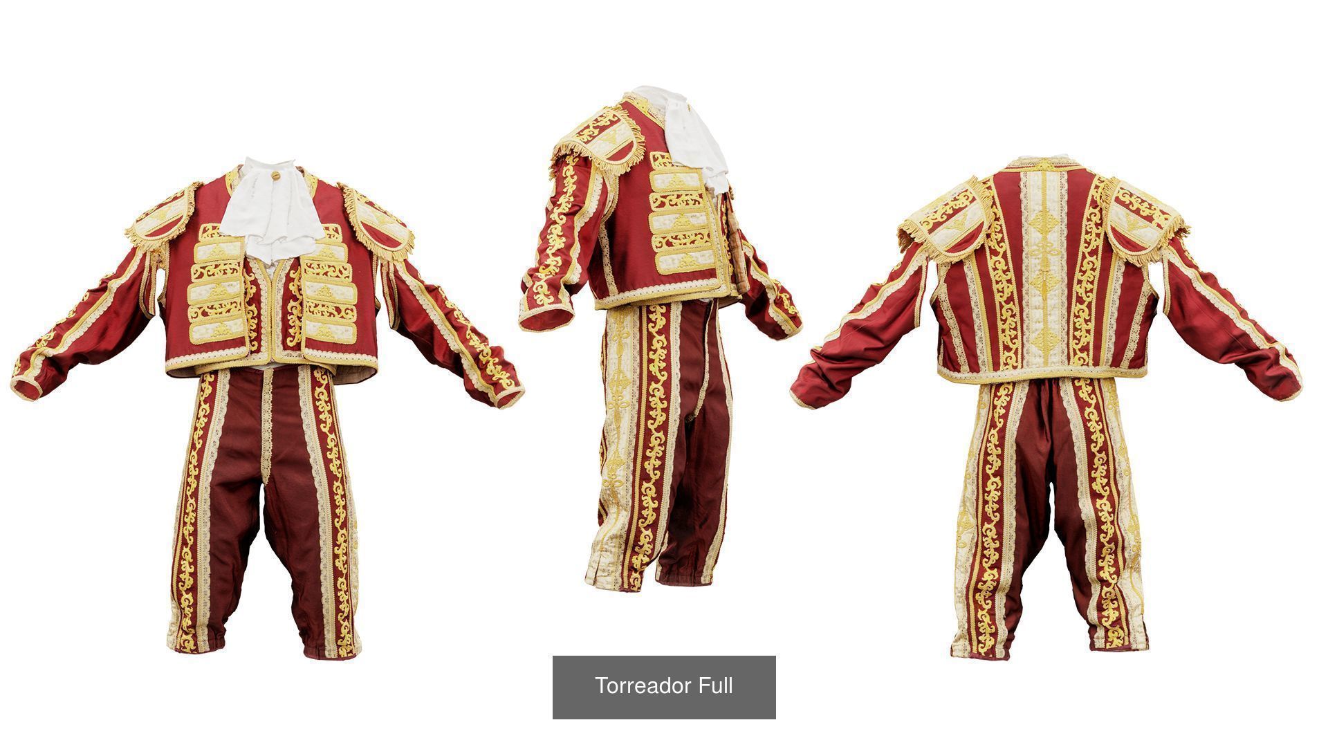 32 Cosplay Outfits 3D Model Collection_14