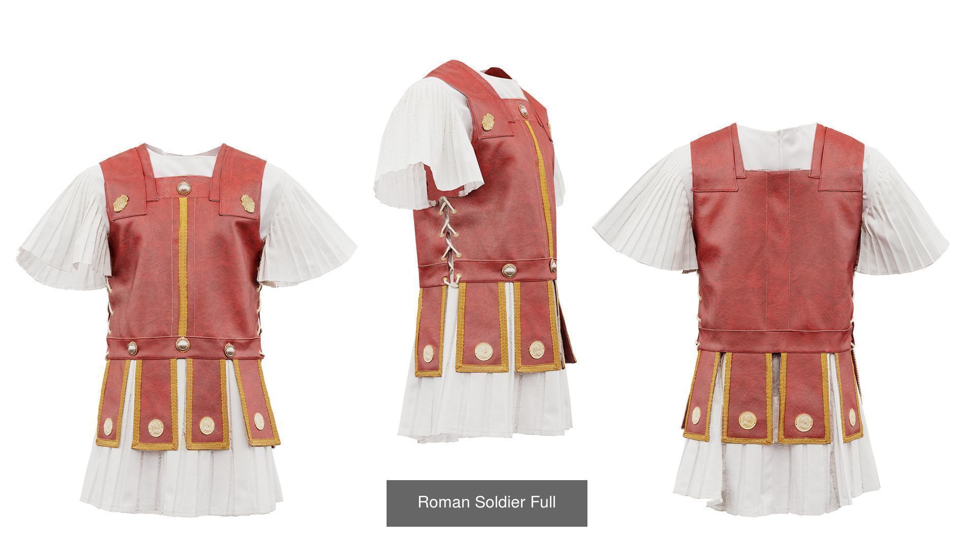 32 Cosplay Outfits 3D Model Collection_28