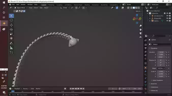 Doctor Octopus Doc Ock rigged mechanical arm Free 3D model