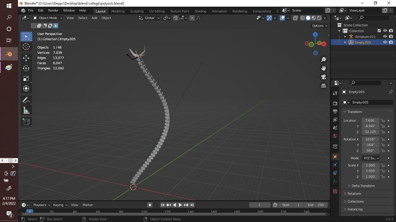 Doctor Octopus Doc Ock rigged mechanical arm Free 3D model_6