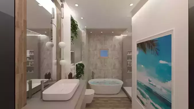 Cozy Bathroom