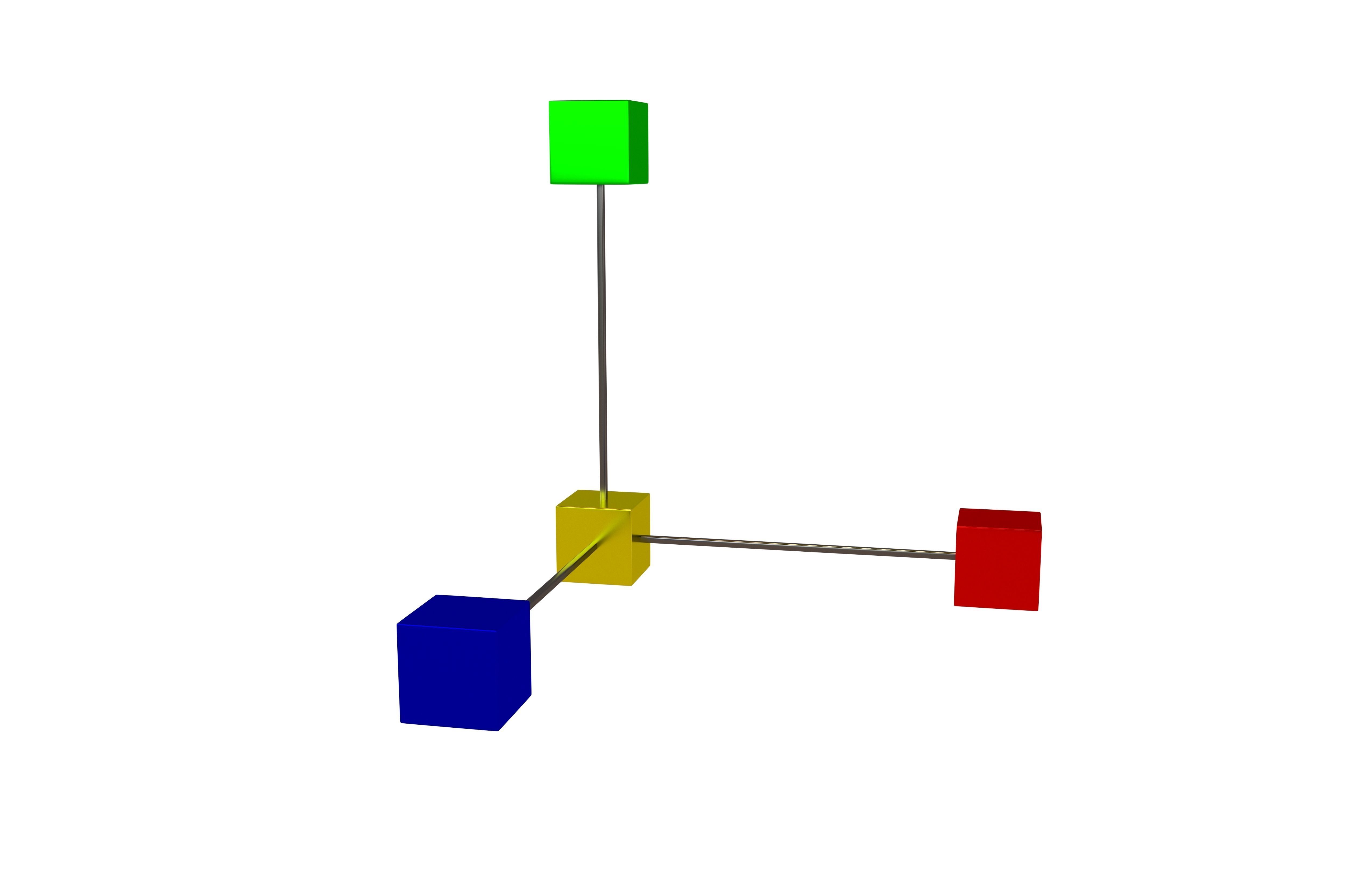 Scale Tool Icon v2 002 Low-poly 3D model_1