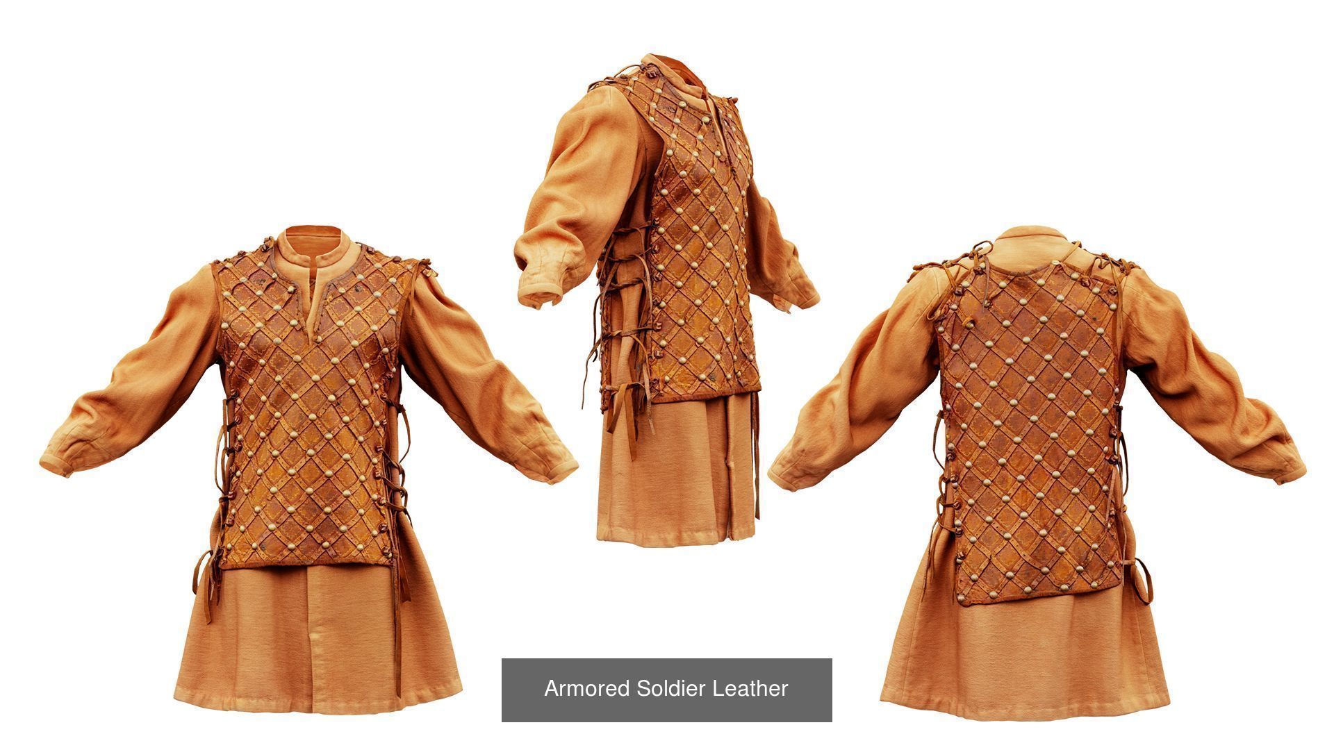 24 Military Costumes 3D Model Collection_6