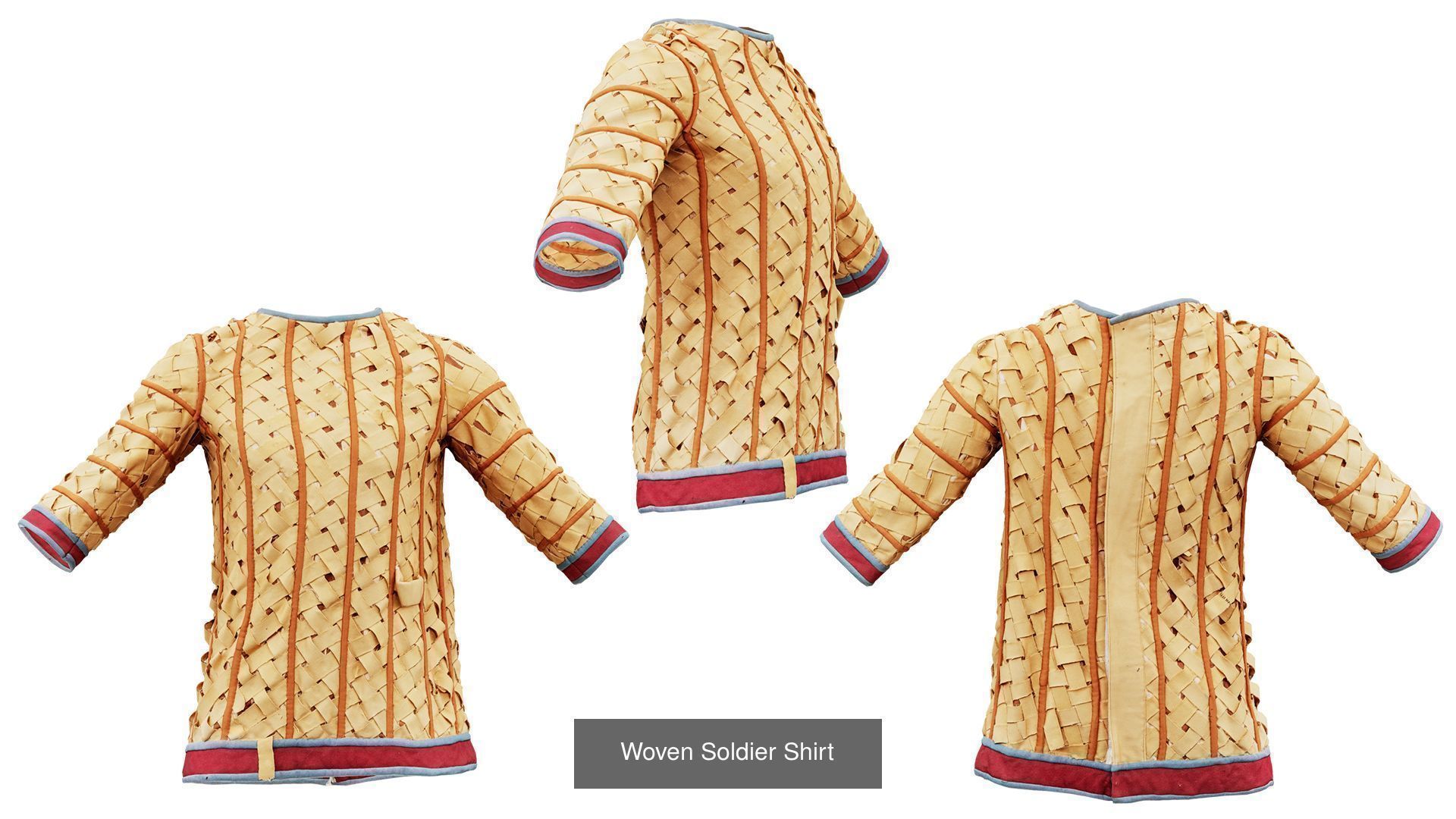 24 Military Costumes 3D Model Collection_16