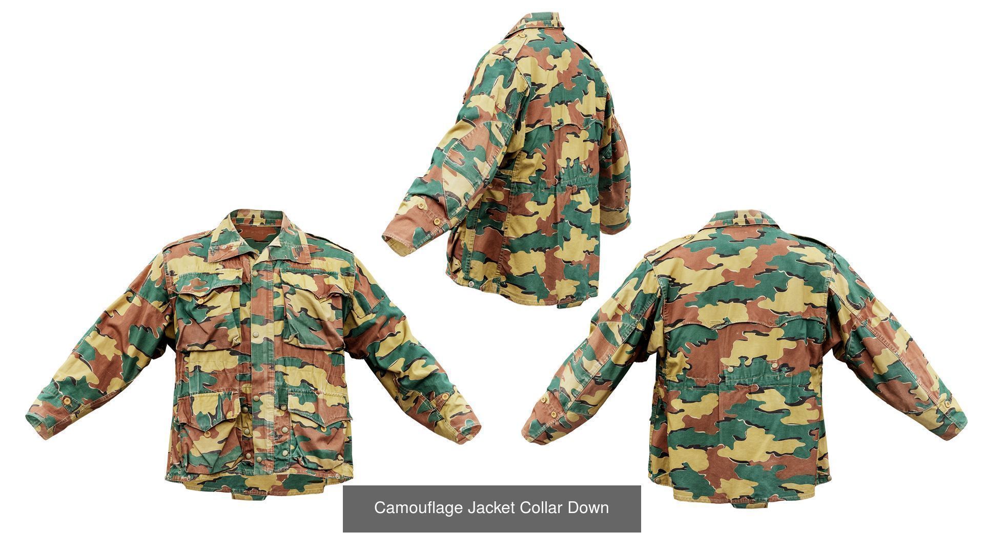 24 Military Costumes 3D Model Collection_13